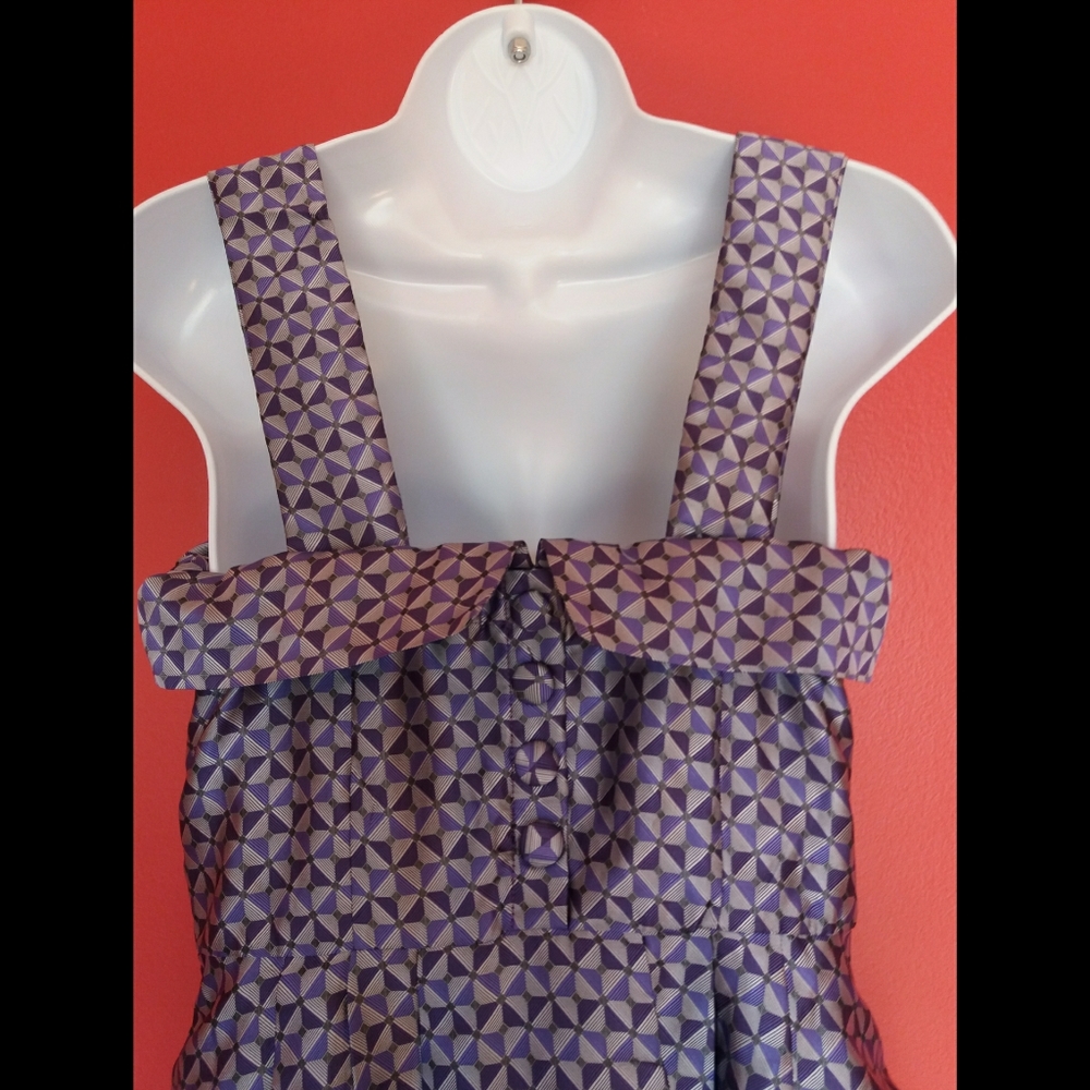 New eShakti Jacquard Geo Print Dress - Picture 8 of 10